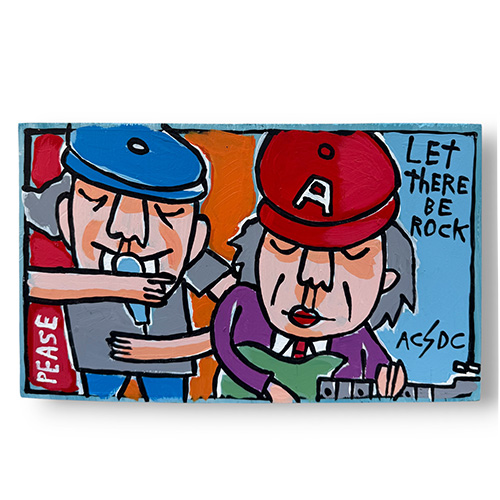 Ken Pease 15x9 ACDC Let There be Rock WP6260